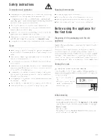 Preview for 4 page of Kuppersbusch EEB 6300.8 Instructions For Use And Installation Instructions