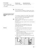 Предварительный просмотр 47 страницы Kuppersbusch EMWK 9700.0E Instruction Manual