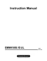 Kuppersbusch EMWK1050.1E-UL Instruction Manual предпросмотр