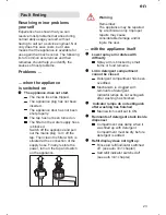 Preview for 23 page of Kuppersbusch IG 647 Operating Instructions Manual