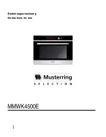 Kuppersbusch MMWK4500E Instruction Manual предпросмотр