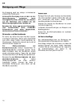 Preview for 12 page of Kuppersbusch WS6014.2 Instructions For Use And Installation