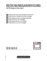 Küppersbusch EEB 620.0 Instructions For Use And Installation Instructions preview