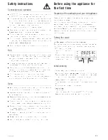 Preview for 4 page of Küppersbusch EEH 6150.5 Instructions For Use And Installation Instructions