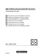 Küppersbusch EKI 9730.0-35F Instructions For Use And Installation Instructions preview