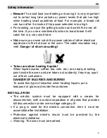 Preview for 5 page of Küppersbusch EMWGL/R 3260.0 Instructions For Use And Installation