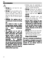 Preview for 3 page of Küppersbusch EMWK6260 User Manual