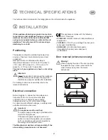 Preview for 9 page of Küppersbusch FTE 127-6 Instructions For Installation And Use Manual