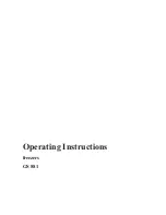 Preview for 2 page of Küppersbusch GS 881 Operating Instructions Manual