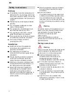 Preview for 3 page of Küppersbusch IGV 449.3 Operating Instructions Manual