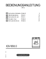 Küppersbusch IGV 658.0 Instructions For Use Manual preview