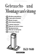 Küppersbusch IKD 9600 Instruction Booklet предпросмотр