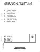 Küppersbusch IKE 159-5 Operating Instructions Manual preview