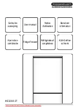 Preview for 1 page of Küppersbusch IKE326-0-2T User Manual