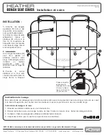 Preview for 2 page of Kurgo Heather Bench Seat Cover Instructions And Care