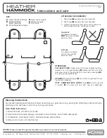 Kurgo Heather Hammock Instructions And Care preview