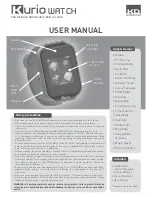 Kurio Watch User Manual preview