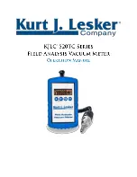 Kurt J. Lesker 520TC Series Operation Manual preview