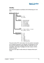 Preview for 3 page of Kurt J. Lesker KJLC XCG Operating Manual