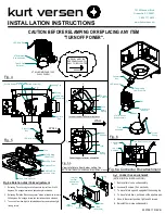 Preview for 2 page of Kurt Versen XTM LED MODULES Installation Instructions