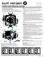 Preview for 3 page of Kurt Versen XTM LED MODULES Installation Instructions