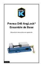 Preview for 17 page of Kurt D40 AngLock Operating Instructions Manual