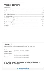 Preview for 2 page of Kurt HDHL6 Operating Instructions Manual