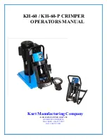 Kurt KH-60 Operator'S Manual preview