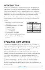 Preview for 3 page of Kurt MaxLock PF420C Operating Instructions Manual