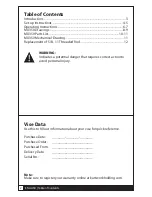 Preview for 2 page of Kurt MX350 MaxLock Operating Instructions Manual