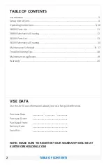 Preview for 2 page of Kurt VERSATILELOCK 3800V Operating Instructions Manual