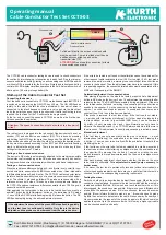 Kurth Electronic CCTS-03 Operating Manual предпросмотр