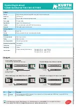 Preview for 2 page of Kurth Electronic CCTS-03 Operating Manual