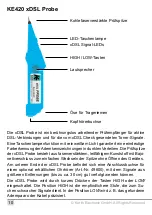 Предварительный просмотр 10 страницы Kurth Electronic KE3100 Operating Manual