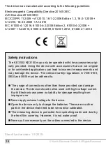 Предварительный просмотр 28 страницы Kurth Electronic KE3100 Operating Manual