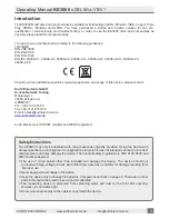 Предварительный просмотр 3 страницы Kurth Electronic KE3600 Operating Manual