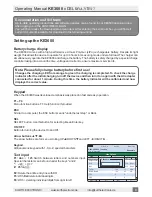 Предварительный просмотр 6 страницы Kurth Electronic KE3600 Operating Manual