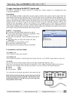 Предварительный просмотр 24 страницы Kurth Electronic KE3600 Operating Manual