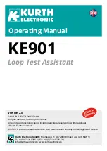 Kurth Electronic KE901 Operating Manual preview