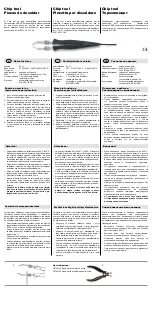 Preview for 3 page of Kurtz Ersa CHIP TOOL Operating Instructions