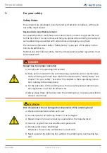 Preview for 5 page of Kurtz Ersa i-CON TRACE Operating Instructions Manual