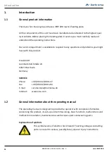 Preview for 18 page of Kurtz Ersa IRHP 200 Operation Manual