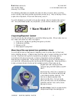 Preview for 2 page of Kurz 454FTB Startup Manual