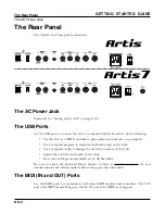 Preview for 4 page of Kurzweil Artis Getting Started Manual