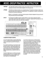 Предварительный просмотр 11 страницы Kurzweil KTL-16 Setup And Operation Manual