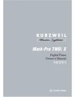 Kurzweil Mark-Pro TWOi S User Manual предпросмотр