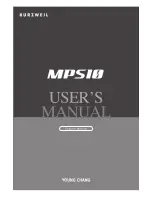 Preview for 1 page of Kurzweil MPS10 User Manual