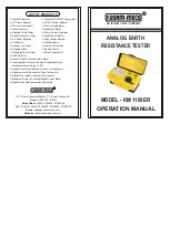 Preview for 1 page of Kusam-meco KM 1105ER Operation Manual