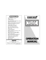 Kusam-meco KM 2008 Operation Manual preview