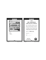 Предварительный просмотр 12 страницы Kusam-meco KM 3600 Operation Manual